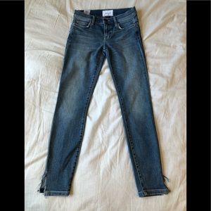 Current/Elliot Original Ankle Stiletto skinny Jean 25